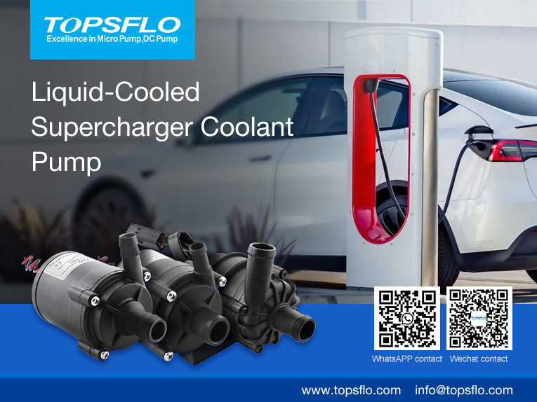EV Fast liquid-cooled charging pump topsflo