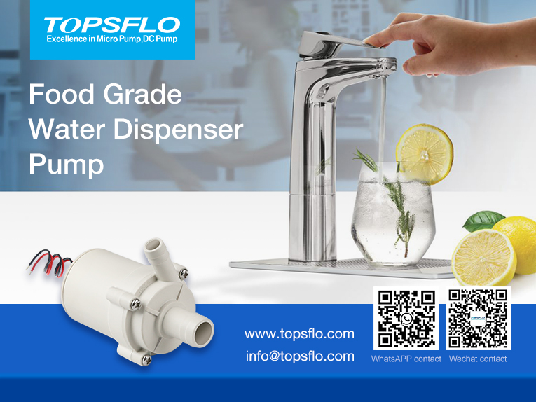 Application of food grade water pump in intelligent water dispenser