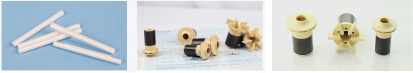 Graphite bushings and rotors